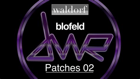 Copy the patches in a way that all patches from one bank are within one folder on the card. . Waldorf blofeld patches